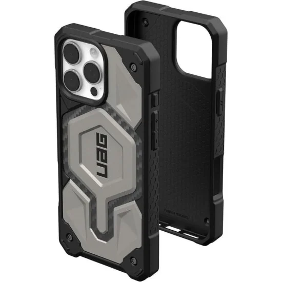 Cover Iphone 16 Pro Max Magsafe Monarch Pro Case Uag - Titanium